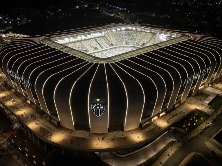 Atlético-MG avança na construção de novo espaço na Arena MRV Atlético-MG avança na construção de novo espaço na Arena MRV