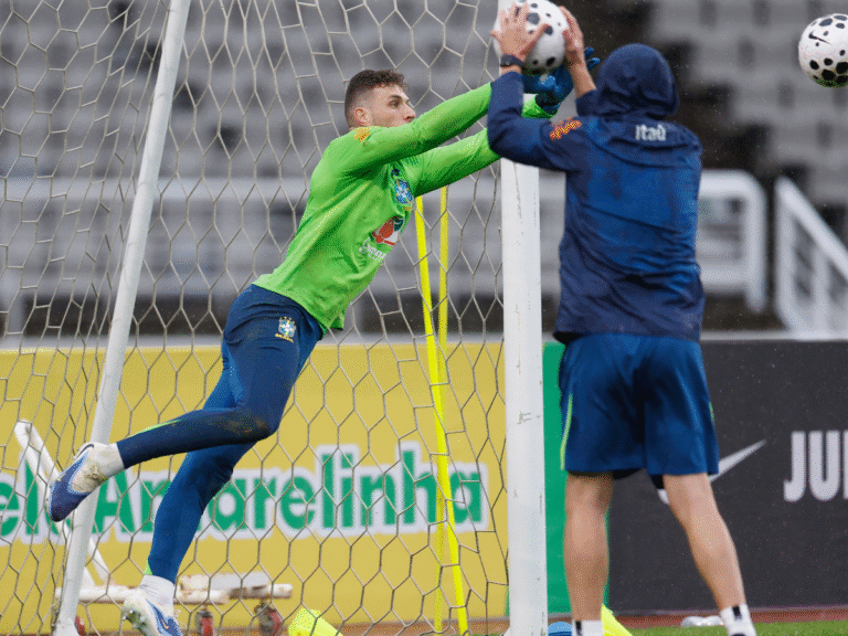 A declaração de Bento sobre sua titularidade na Seleção Brasileira