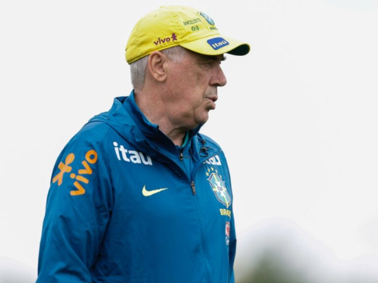 Ancelotti é sincero ao falar das chances do Brasil na Copa do Mundo