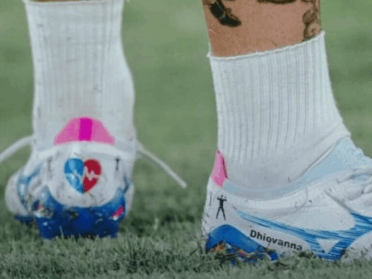 Chuteira de Gabigol, usada contra o Flamengo, é arrematada por valor impressionante