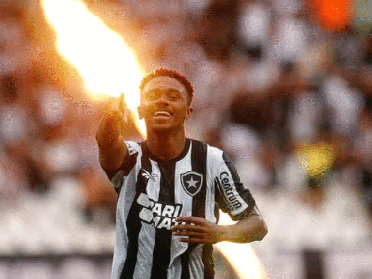 A declaração de Jeffinho, do Botafogo, após voltar a marcar contra o Bahia