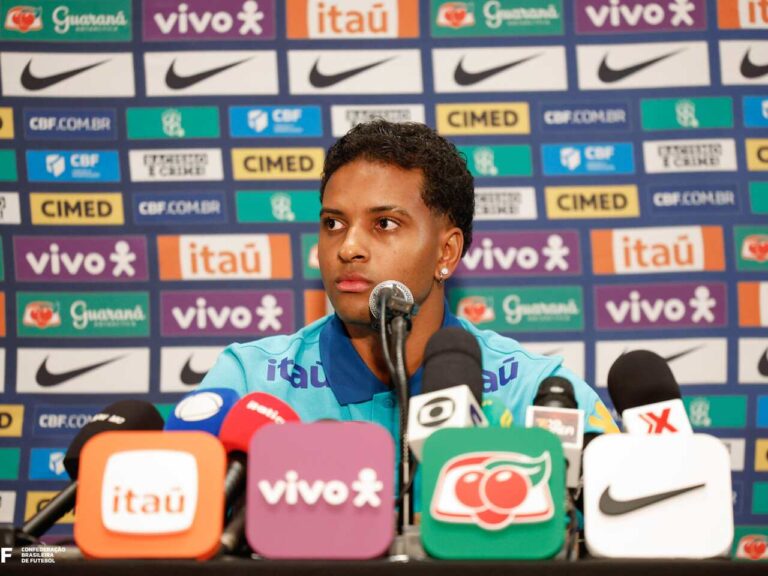 Rodrygo é sincero sobre título da Copa do Mundo com a Seleção Brasileira