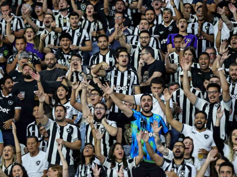 Veja a provocação da torcida do Botafogo direcionada ao Flamengo