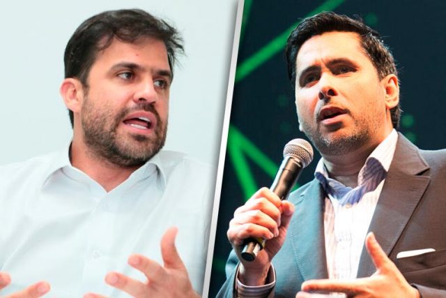 Pablo Marçal e Flávio Augusto
