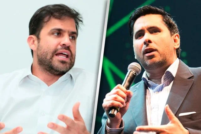 Pablo Marçal e Flávio Augusto