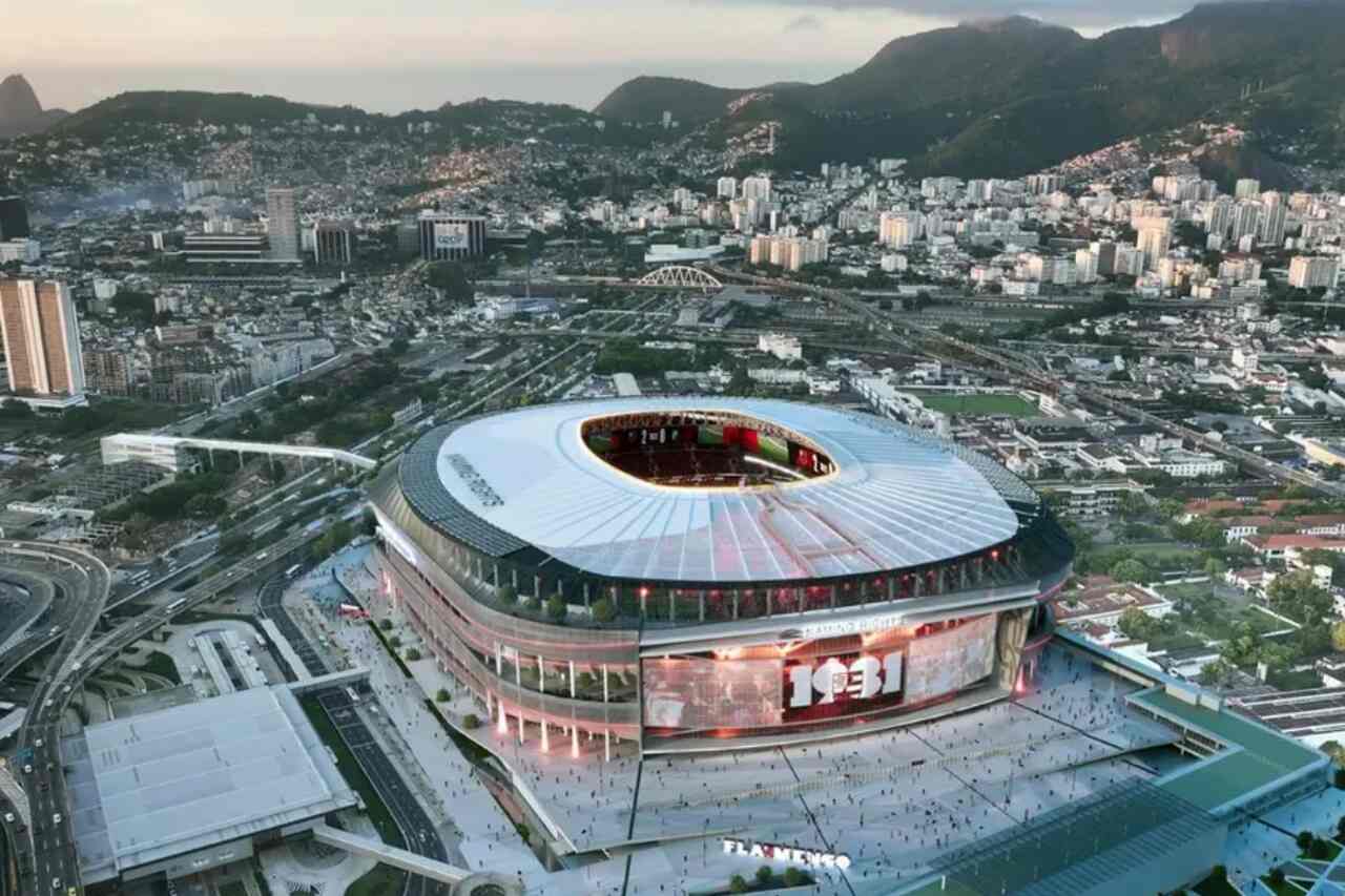 Estádio do Flamengo no Gasômetro