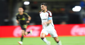 Arrascaeta contra o LA no Mundial (Foto: Gilvan De Souza// Flamengo)