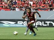 Hugo Souza, Willian Arão, David Luiz, Bruno Henrique, Gabigol, De Arrascaeta, João Gomes e Lázaro: as notas dos jogadores do Flamengo
