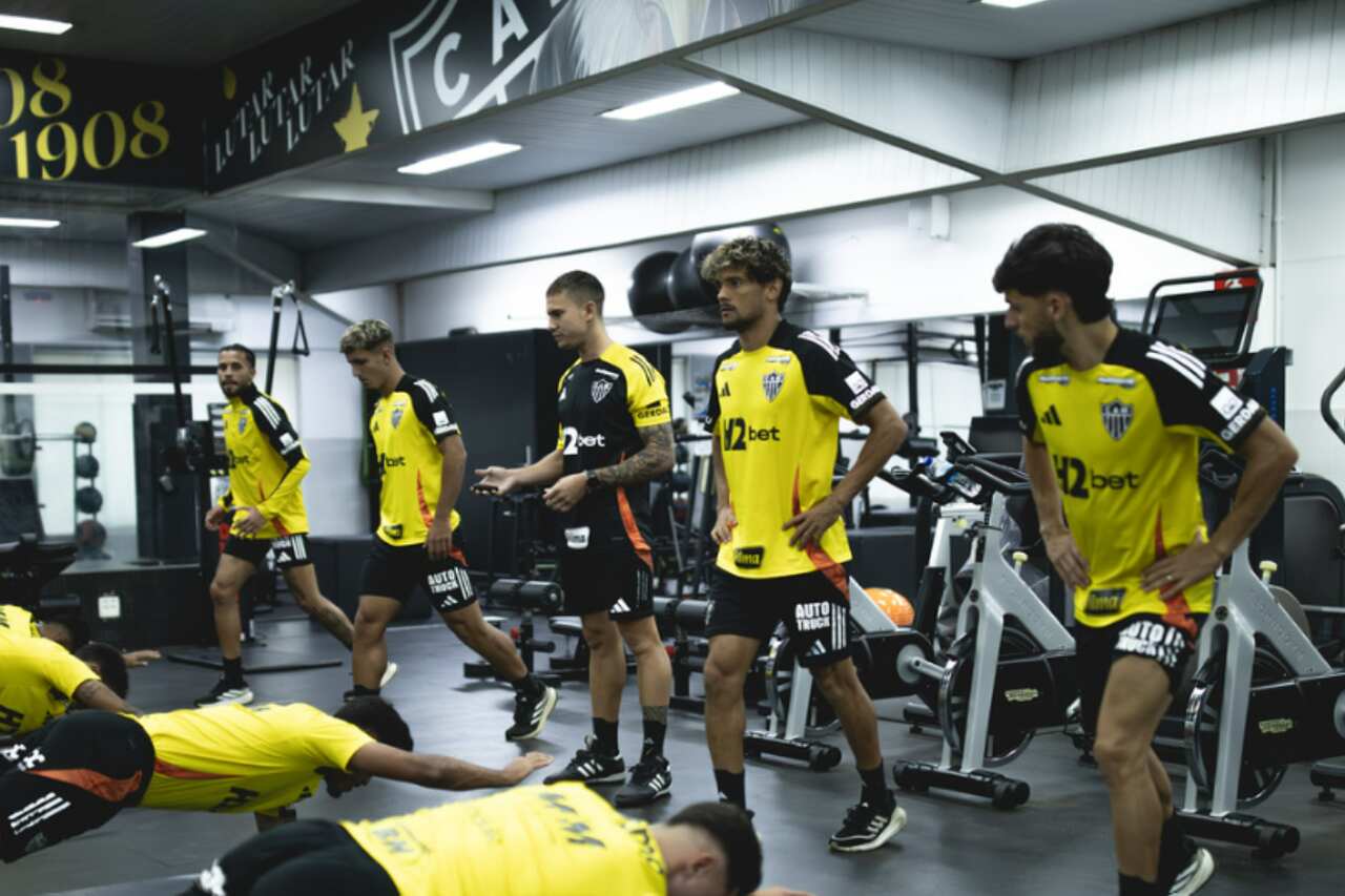 Elenco do Atlético-MG no CT