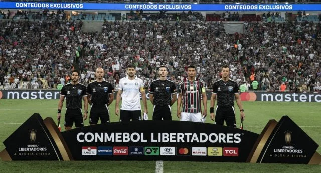 Fluminense x Grêmio, pelo segundo jogo das oitavas da Libertadores, no Maracanã