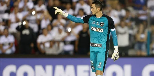 Gatito Fernandez durante o jogo entre Olimpia x Botafogo pela Conmebol Libertadores