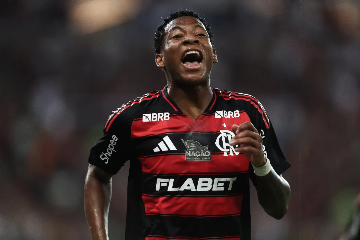 Gonzalo Plata em atuação pelo Flamengo, no Maracanã - Foto: Gilvan de Souza/Flamengo