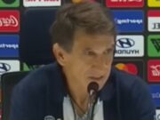 A declaração do técnico do Racing após eliminação para o Flamengo: “Decepcionei meu povo…”