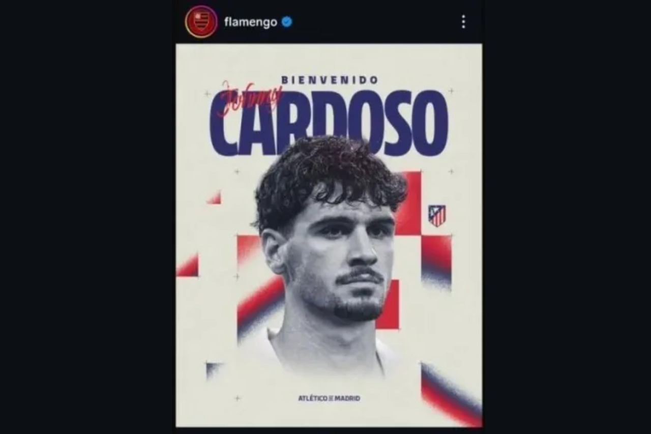 Jhonny Cardoso, do Atlético de Madrid