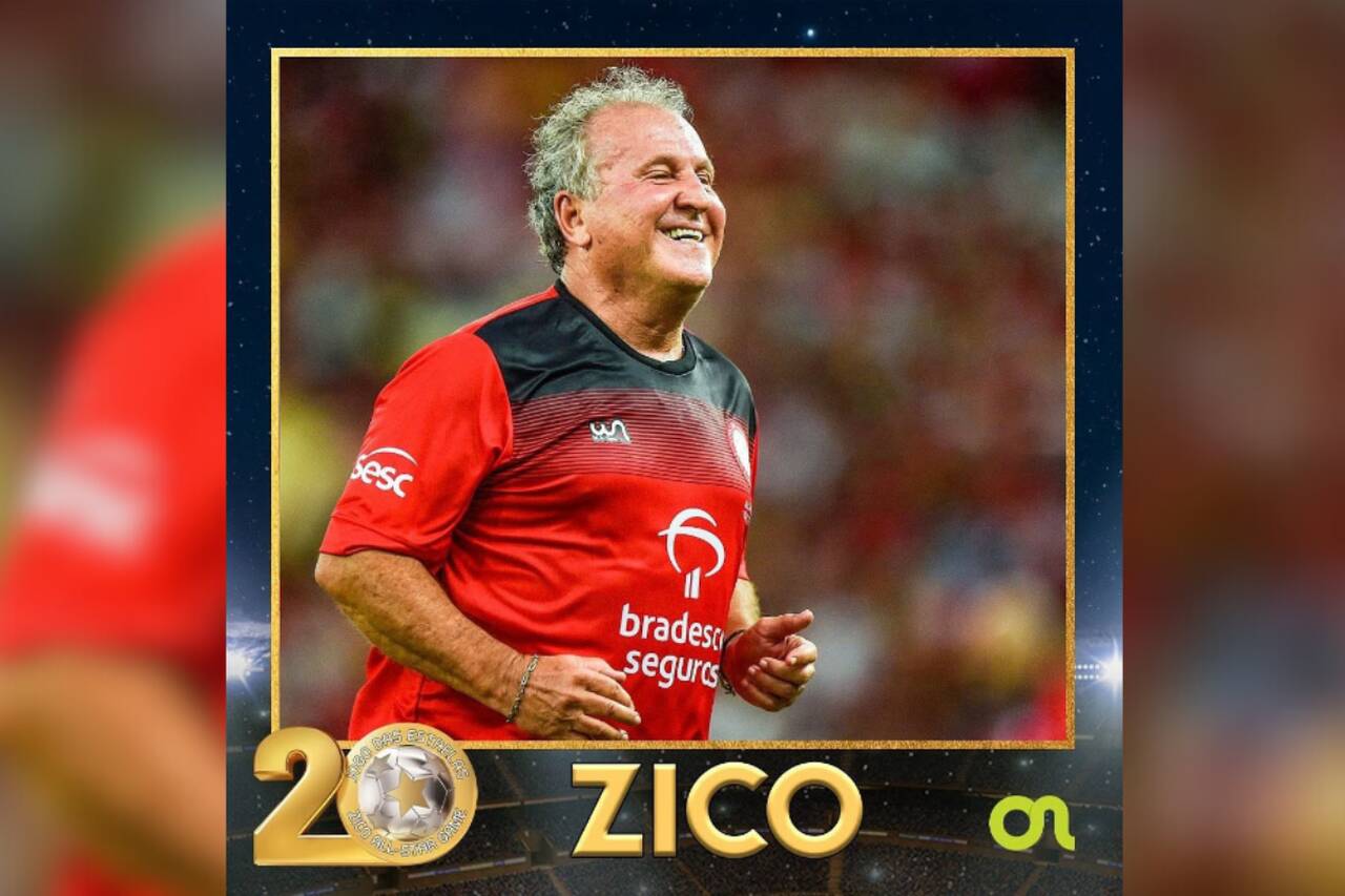 Titular do Flamengo é confirmado no Jogo das Estrelas do Zico Jogadores e ex-jogadores do Flamengo estão confirmados no Jogo das Estrelas, no Maracanã