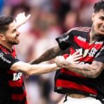 Pulgar e Jorginho ‘brigam’ após gol do Flamengo e vídeo viraliza: “Louco”