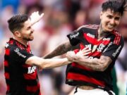 Pulgar e Jorginho ‘brigam’ após gol do Flamengo e vídeo viraliza: “Louco”