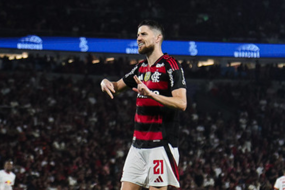 Jorginho em atuação pelo Flamengo