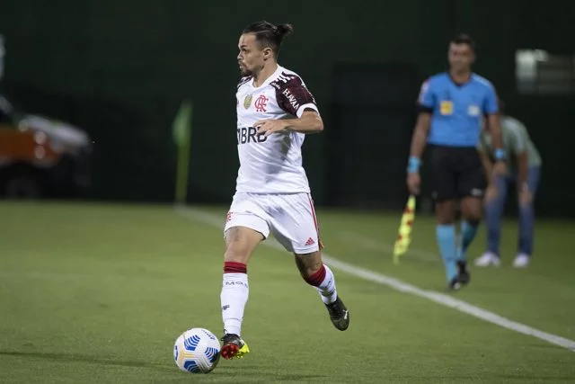 Michael durante o jogo entre Flamengo e Chapecoense pelo Campeonato Brasileiro de 2021