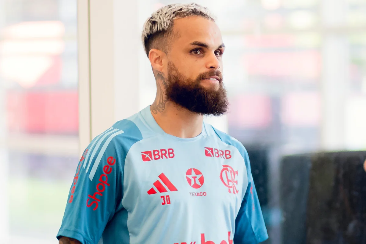 Michael em atividade no CT Ninho do Urubu - Foto: Adriano Fontes/Flamengo