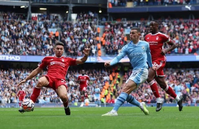 Premier League - Manchester City v Nottingham Forest