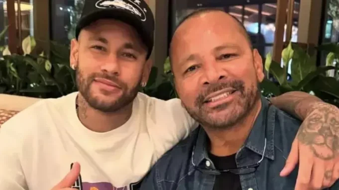 A declaração do pai do Neymar sobre a renovação do atacante com o Santos