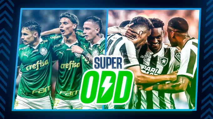 Palmeiras x Botafogo: aproveite uma SuperOdd de 4.50
