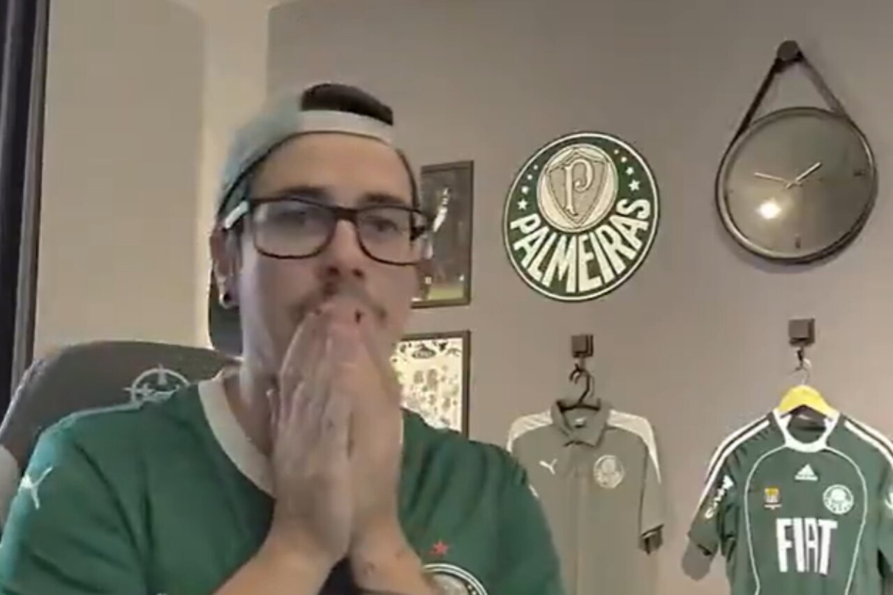 Vídeo: torcedores rivais viralizam ao reagirem à vitória do Flamengo no Mundial Palmeirense tentando secar o Flamengo