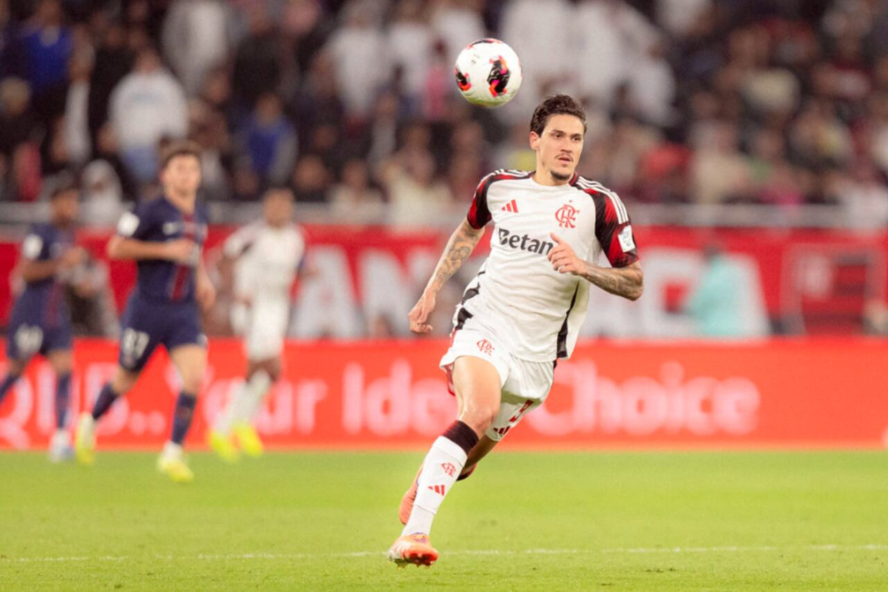 A declaração de Pedro após o pênalti perdido contra o PSG Pedro em campo no Intercontinental do Flamengo