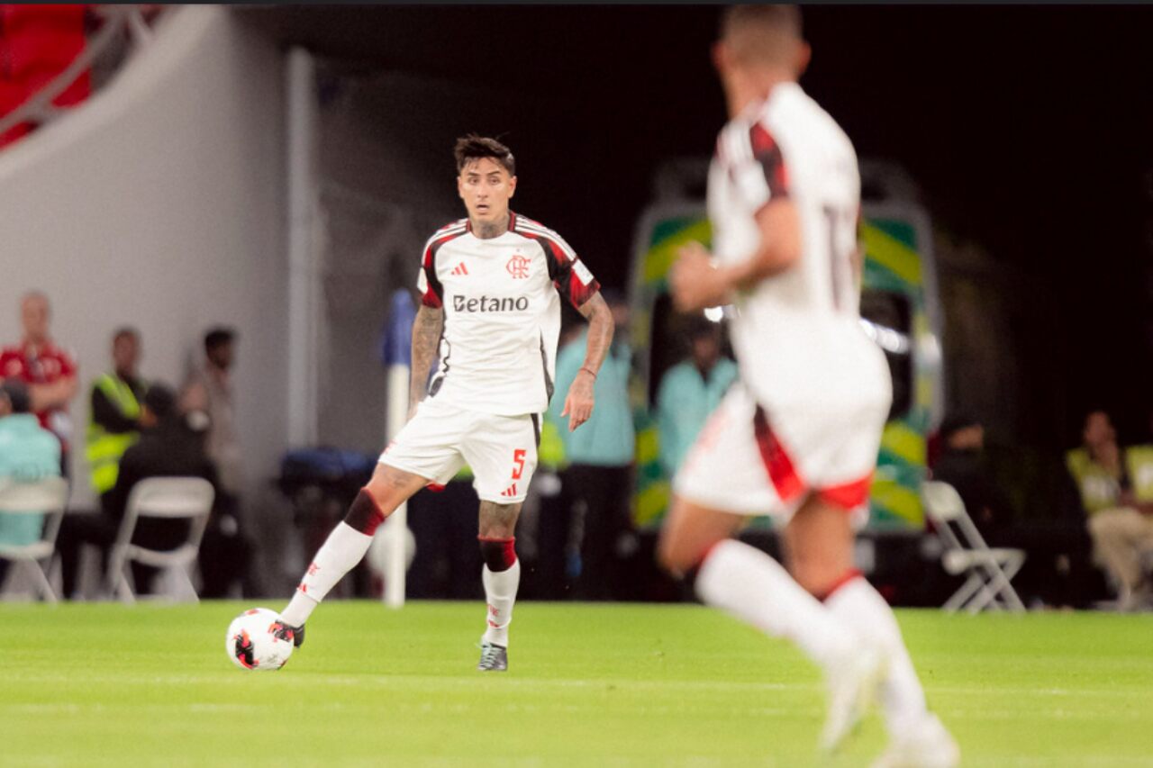 Pulgar, do Flamengo, pelo Intercontinental Fifa