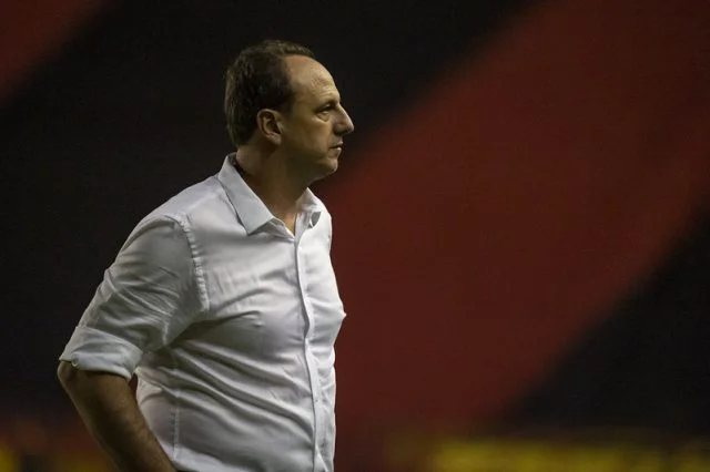 Rogério Ceni durante o jogo entre Sport x Flamengo pelo Campeonato Brasileiro de 2020