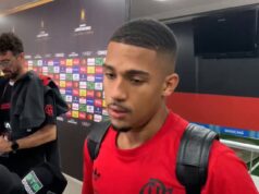 A declaração de Samuel Lino após voltar a participar de gol pelo Flamengo