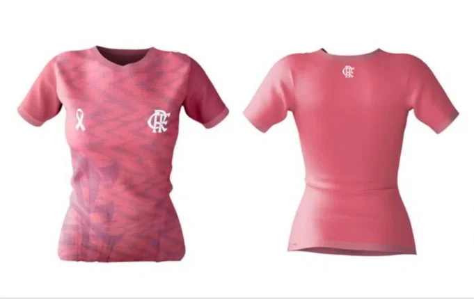 Flamengo apoia outubro rosa e licenciada lança camisa especial