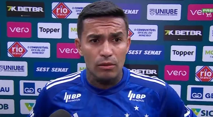 Dudu, jogador do Cruzeiro