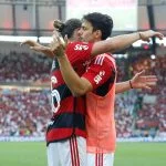 Filipe Luís manda recado para Rodrigo Caio após Flamengo x Atlético-MG