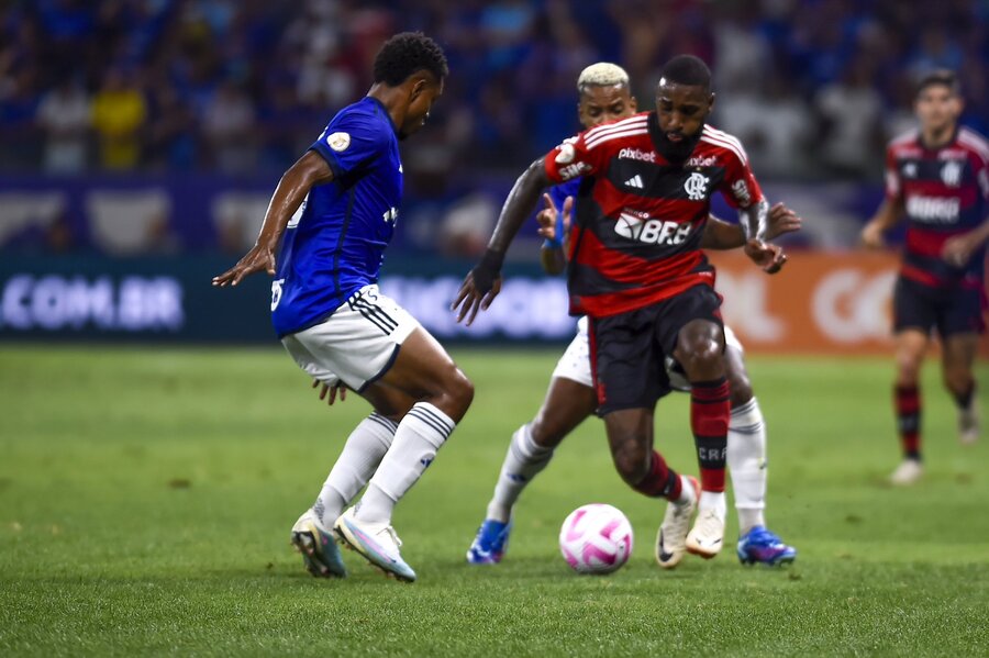 Flamengo x Cruzeiro e Grêmio x Santos são os destaques da 1ª rodada