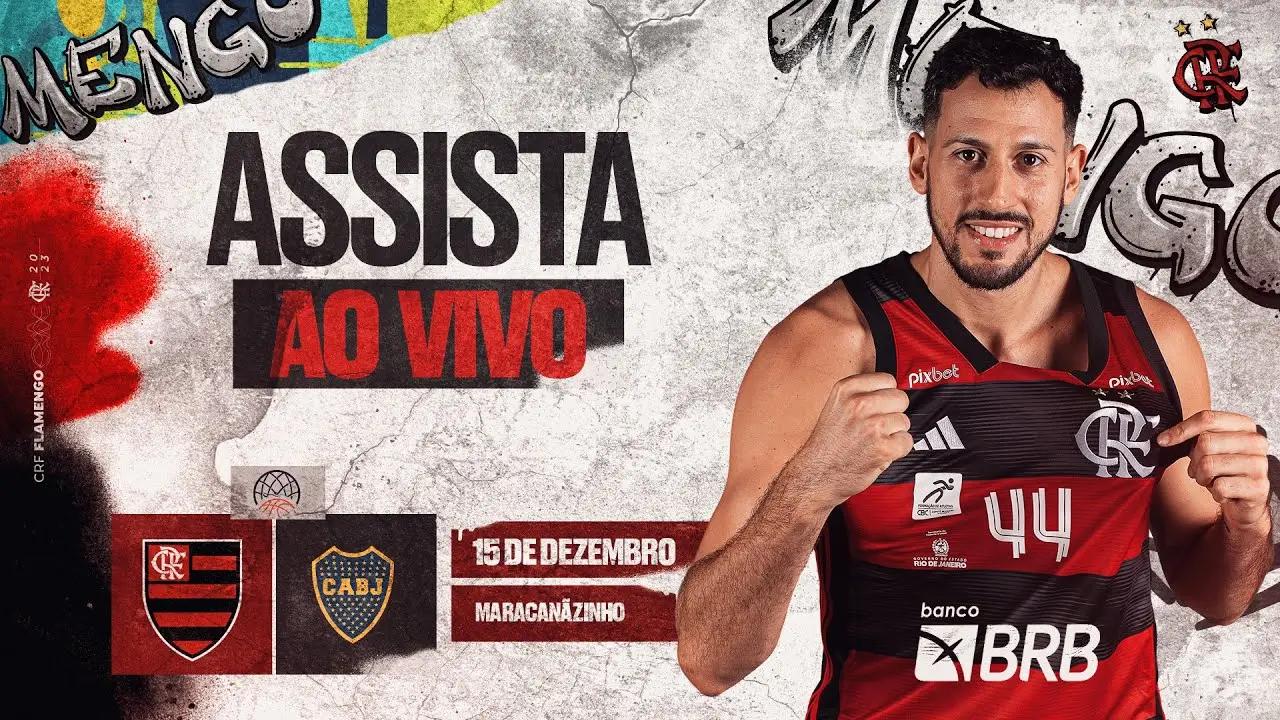 AO VIVO! Assista Flamengo x Boca Juniors pela Champions League Americas de  Basquete